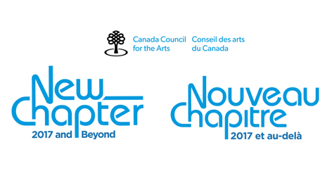 New Chapter Canada Council for the Arts Logo