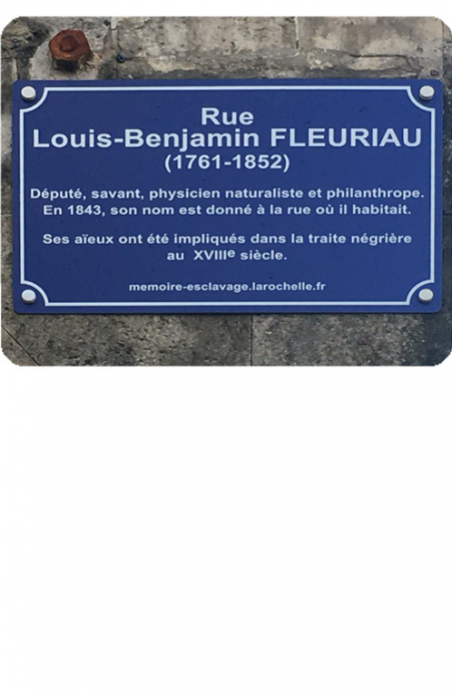 Sign Rue Fleuriau
